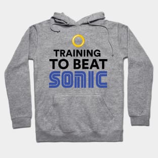 Training to beat Sonic! Hoodie